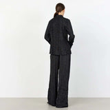 LEVETE ROOM Otis 3 skjorte - black combi