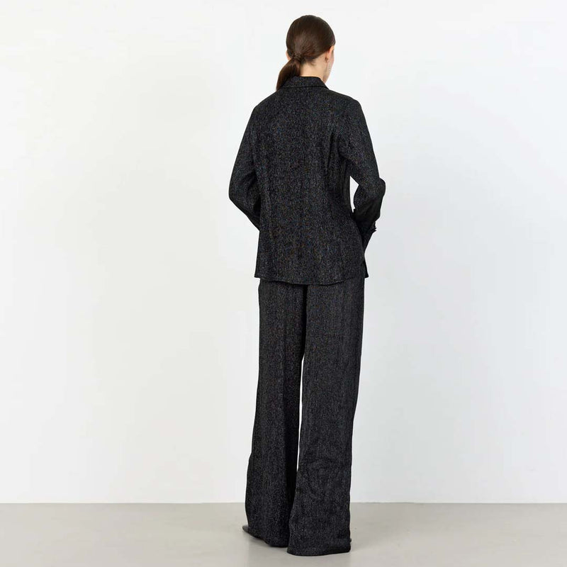 LEVETE ROOM Otis 3 skjorte - black combi