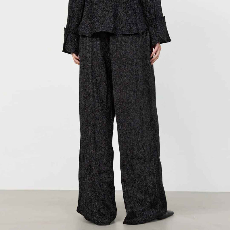 LEVETE ROOM Otis 2 bukser - black combi