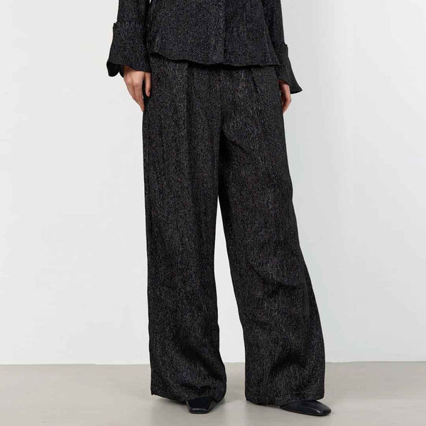 LEVETE ROOM Otis 2 bukser - black combi