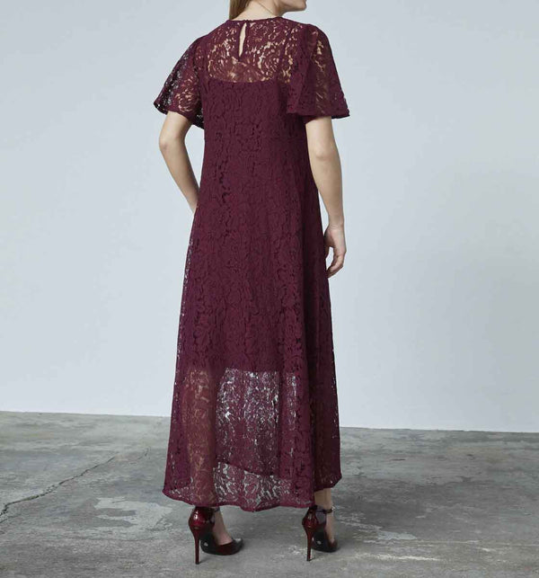LOVE & DIVINE love1000-15 kjole - Dark Bordeaux