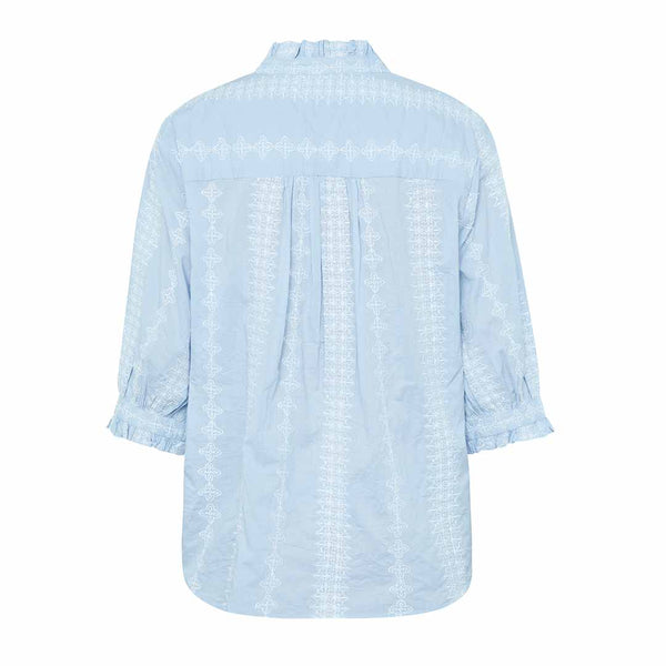 LOVE & DIVINE love1298 bluse - L. Blue/White