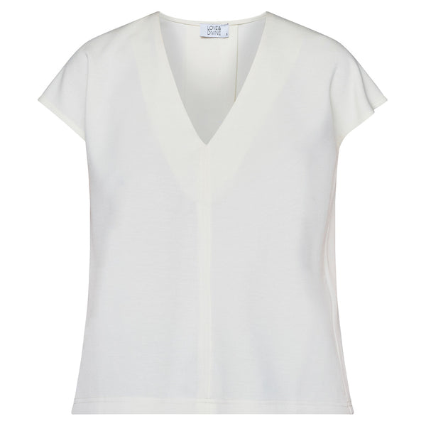 LOVE & DIVINE love1371 top - Cream
