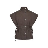 LOVE & DIVINE love1293-1 vest - brun