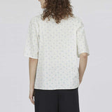 LOVE & DIVINE love1291 bluse - cream/ blue