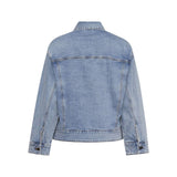 LOVE & DIVINE love1304 denim jakke - blå