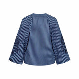 LOVE & DIVINE love1529-2 bluse - Navy Stripes