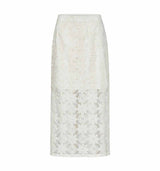 Hvid blonde nederdel fra Love and Divine