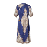 LOVE & DIVINE love1415 kjole - navy/paisley