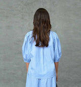 LOVE & DIVINE love1448-2 skjorte - Blue Stripes