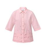LOVE & DIVINE love1584 skjorte - Coral Pink