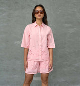 LOVE & DIVINE love1584 skjorte - Coral Pink