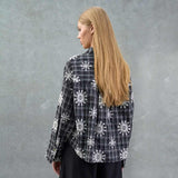 LOVE & DIVINE love1495-7 skjorte - Black Check