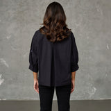 LOVE & DIVINE love1604-4 Skjorte - Black/Emb.