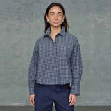 LOVE & DIVINE love1495-2 Skjorte - Navy Check