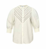 LOVE & DIVINE love805-2 skjorte - Cream