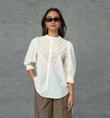 LOVE & DIVINE love805-2 skjorte - Cream