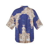 LOVE & DIVINE love971-12 skjorte - navy/paisley