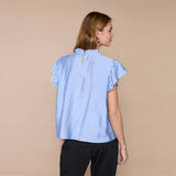 LOVE & DIVINE love1374 top - Mid Blue