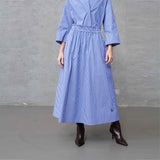 LOVE & DIVINE love1538 nederdel - blue stripe