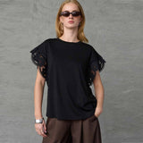 LOVE & DIVINE love1517 T-shirt - sort