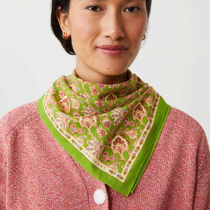 MOISMONT India tørklæde N°764 - Matcha
