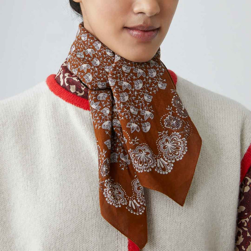 MOISMONT Milan tørklæde N°675 - Toffee