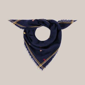 MOISMONT Chelsea tørklæde N°815 - Magic Blue