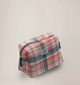 MOISMONT Large Pouch N°43 - Secret checks pop pink