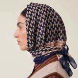 MOISMONT Phedre tørklæde N°845 - Magic Blue