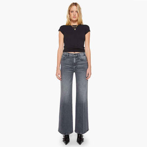MOTHER The Hustler Roller Sneak Jeans - Outta Sight