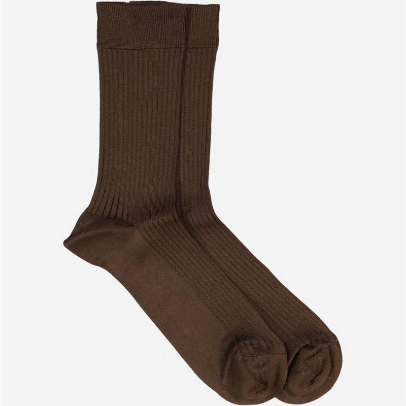 MRS. HOSIERY Silky Classic strømper - coffee