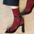 MRS. HOSIERY Silky Classic strømper - burgundy