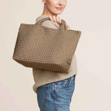 NAGHEDI St Barths Medium tote taske - Cashmere
