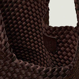 NAGHEDI St Barths Medium tote taske - Chocolate brun