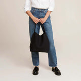 NAGHEDI Nomad Hobo Medium tote taske - Onyx