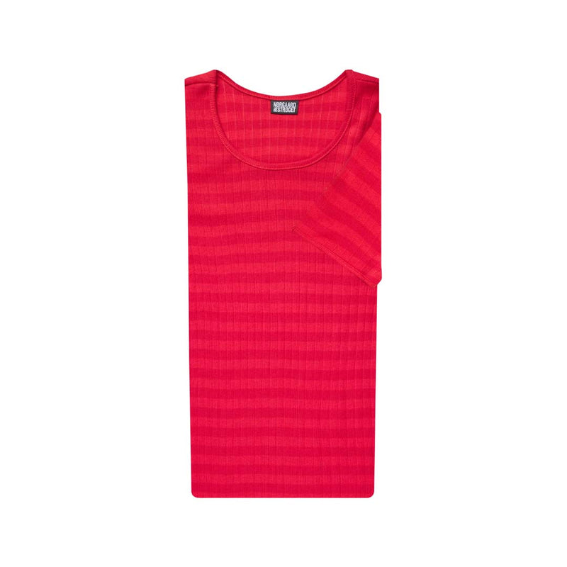 NØRGAARD PÅ STRØGET #101 bluse - Broadway striber rød/winter red