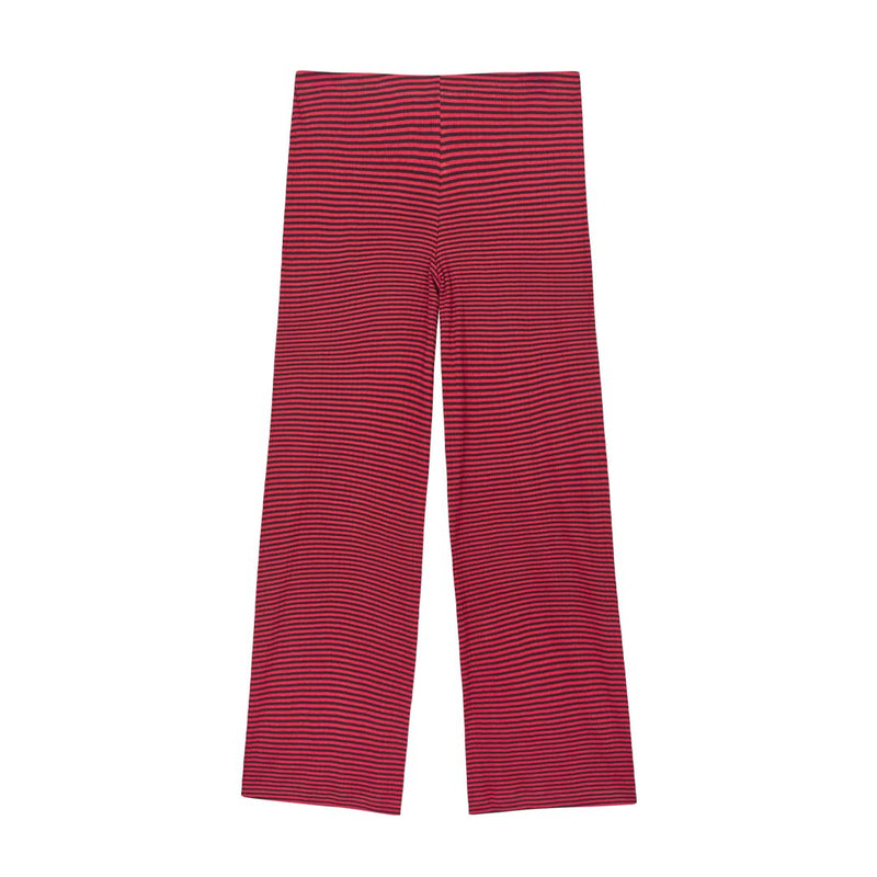 NØRGAARD PÅ STRØGET Nova bukser - sort/rød fine stripe