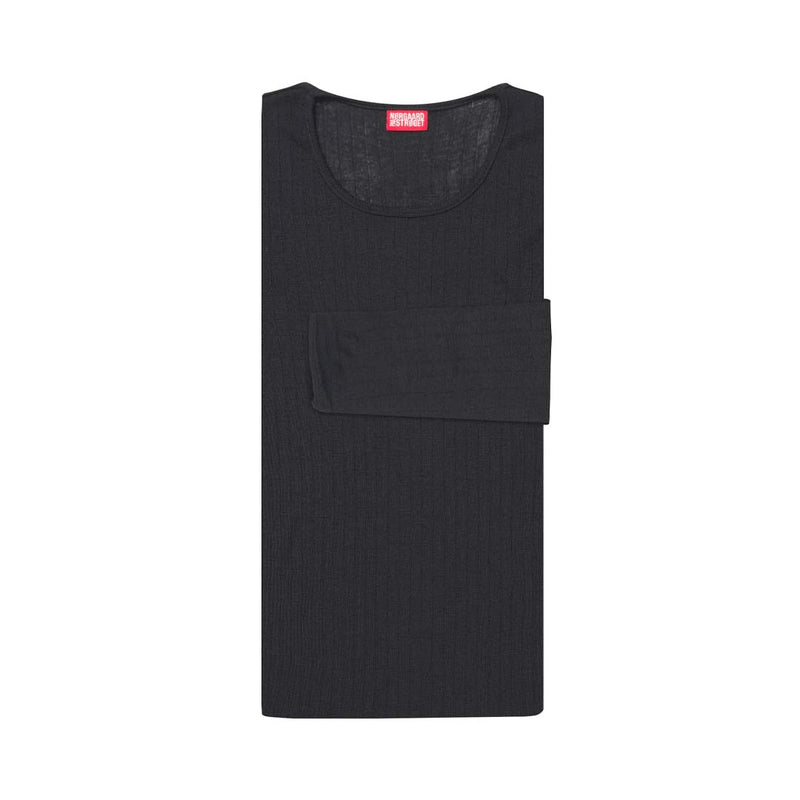 NØRGAARD PAA STRØGET #101 wool bluse - sort