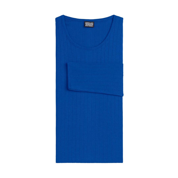 NØRGAARD PÅ STRØGET #101 bluse (extra længde) - Klein blå