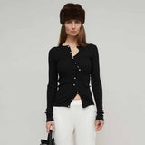 OpéraSPORT CLAIRE SEAMLESS cardigan - Sort