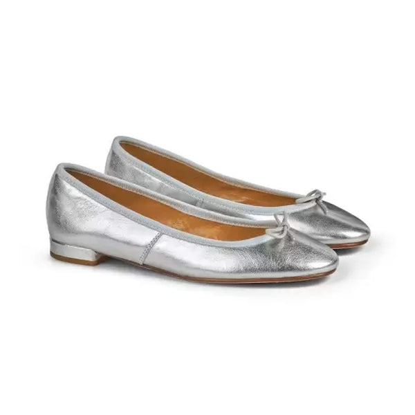 LOLO BALLERINA Capri ballerina sko - sølv