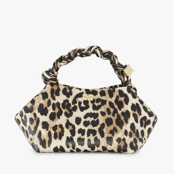 GANNI A6494 Bou taske - leopard