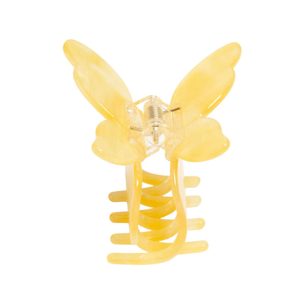 PICO Butterfly hårklemme - gul MOP