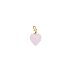 PICO French Heart vedhæng - soft rose