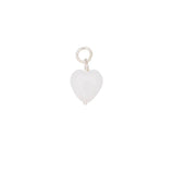 PICO French Heart vedhæng - hvid