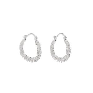 PICO Ocean petite Hoops øreringe - sølv