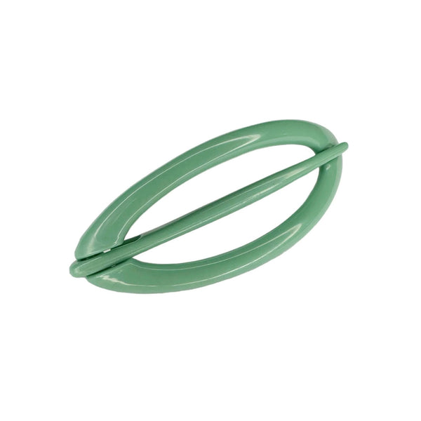 PICO Oval pin spænde - sage grøn