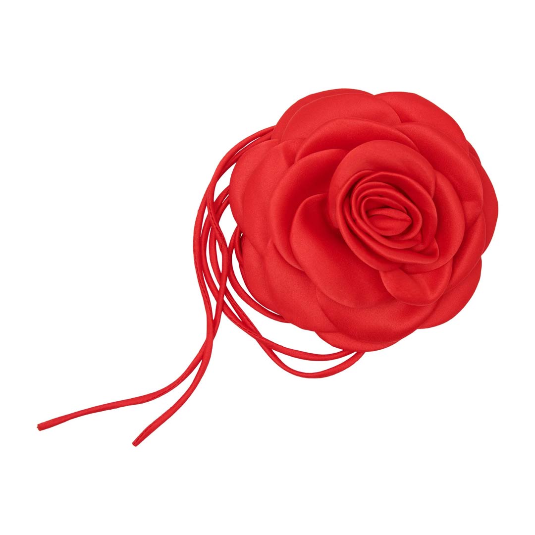 PICO Giant Rød Satin Rose | HAUSFRAU