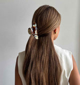 Pico Grande Carver Claw hårklemme -  Cinnamon granit